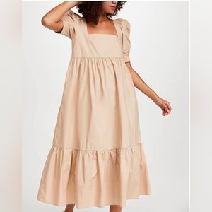 En Saison - Square Neck Midi Dress